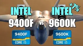 9400F vs 9600K - 2080. CSGO, Fortnite, PUBG, GTAV, Overwatch.