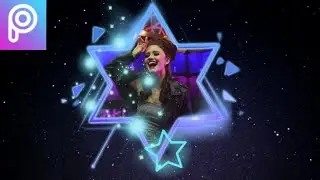 Picsart Star Neon Effect | Easy | PicsArt Tutorial