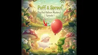 Puff & Sprout: The Magic Red Balloon! 🎈| Puff & Sprout Episode 1
