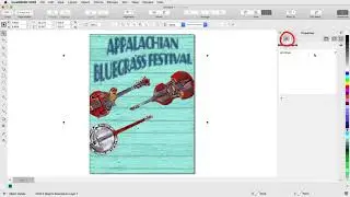Как создать плакат в CorelDRAW (Mac)