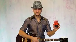 Boss MD-2 Mega Distortion Pedal Stompbox Through Marshall MG15CFX Test Drive by Mister Lido / Демо