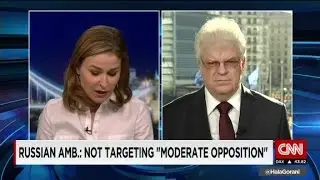 Russian Amb. to the EU denies targeting the moderate Syri...