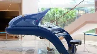 Blue Schimmel Pegasus Grand Piano | Schimmel Art Collection