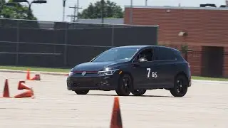 2024 Volkswagen Golf GTI 380 S - Autocross POV (2025 TXR SCCA Solo Event 4)