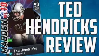 How Good is 90 Overall Ted Hendricks? Madden 19 Card Review