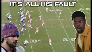 JOSH ALLEN & THE REFS SUCKED! | Playoff game breakdown