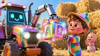 Boom Boom Tractor Farm 🚜 | Fun Farm Song for Kids | Sing Along Action