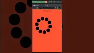 Flutter Custom Rotating Animated Circular List #flutter #flutterui #coding #shorts #short