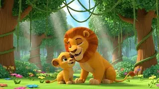 Animal Family Song Mom&ndash;Baby | kids nursery rhymes | Baby Song, Cute Animal Cartoon 🐥