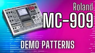 Roland MC-909 Factory Demo Patterns | Techno, Trance, Hip-Hop, DnB & More!