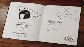 December 2018 Bullet Journal Setup | Plan with me