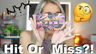 No Bullsh*t Honest Review || NEW NYX Cosmetics Off Tropic Eyeshadow Palette