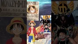 The sharacters Luffy defeated and his bounty #onepiece #luffy #tiktok #shorts