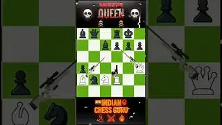 💥 SACRIFICE THE QUEEN&hellip; KILL THE KING ♞💀 #shorts #chess #chessshorts #youtubeshorts