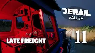 The First Overnight Haul & Finally Finding the DE-2 - Derail Valley Realistic Career - 11