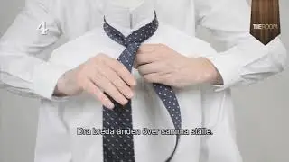 Hur knyter jag en slipsknut? Lärd dig knyta klassiska knuten four-in-hand.