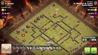 Clash of Clans TH10 GoVaLoon 3 STAR ATTACK