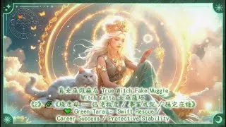 《2》🌿《綠度母 &mdash; 迅速救度  事業成就  穩定庇護》💚 Green Tara &ndash; Swift Rescue / Career Success / Protective Stability