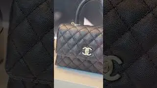 Chanel small Coco Handle bag #chanel #authentic #designer