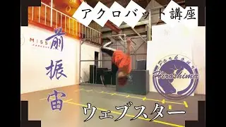 【アクロバット】「ウェブスター」とパルクールは相性抜群！