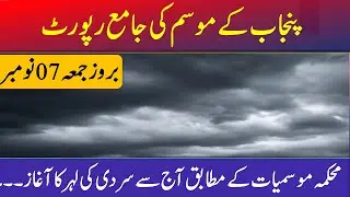 Today Update Weather Punjab | Winter Weather Season | Pak Daily weather Updates