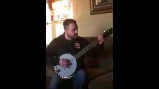 Patrick on the guitjo
