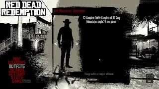 Red Dead Redemption - US Marshal Uniform Outfit (HD,60fps)