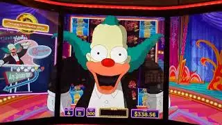 The Simpsons Slot!! The Slot that Kept on Giving! #lasvegas #slot #casino