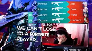 How a TSM FORTNITE Player BEAT Subroza ?!! A TSM VALORANT PRO