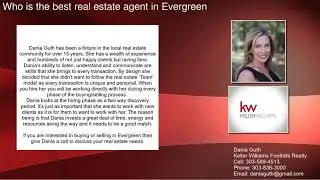 Who is the best real estate agent in Evergreen