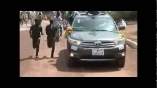 DJ Switch Arousing Welcome After Wining Her Award