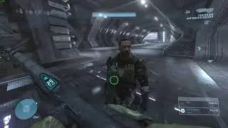 Halo 3 - I saved Johnson but he refused to leave Halo