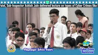 SESSION ON &ldquo;Cyber Crime Awareness&rdquo; in VidyaSagar School