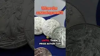 When the silver and gold market opens #preciousmetals #silver #gold #fyp #platinum #marketopen