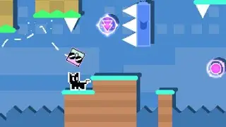 azazal's BACK!! // Meow Or Never by JBRedux (All Coins) // Geometry Dash Mobile