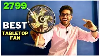 BEST TABLETOP FAN WITH MOOD LIGHT ⚡Best Table Fan Under Rs. 3000⚡NUUK TABLE FAN ⚡