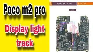 poco m2 pro display light problem solution// display light all track