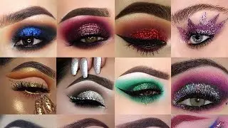 Party simari giloy eyes makeup tutorial best glitter party and walima bridal makeup||#makeuptutorial