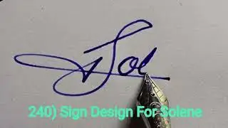240✍️💖 Master the Sign for 
