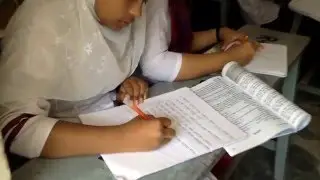 School Advertisement Concept