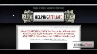 Setting Up A Simple PHP Redirect - www.HelpingAffiliate.com