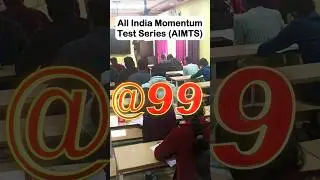 AIMTS TOPPER 🚀 NEET Offline Test Series | Only on 99 #neet2026 #neet #newshort #99rs #neettoppers