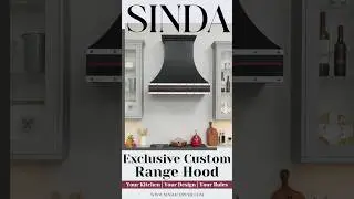 Custom Handcrafted Stainless Steel Kitchen Vent Hood - Unique Design for Modern Kitchens #rangehood