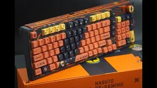 Valkyrie VK99 Gaming NARUTO theme Hall Effect Keyboard unbox