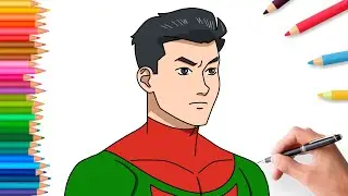 How to draw Christmas Mark step by step | Invincible drawing tutorial 
