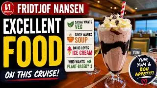 FOOD, GLORIOUS FOOD ON FRIDTJOF NANSEN CRUISE