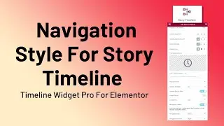 Timeline Widget Pro For Elementor  −Navigation Style For Post & Story Timeline