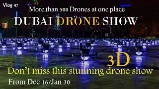 Dubai Drone Show 2022 || DSF Dubai Shopping Festival || Bluewaters island drone show 2022