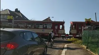 železniční přejezd (AŽD 71) Světlá nad Sázavou [1] - 22.9.2019 / Czech Railroad Crossing