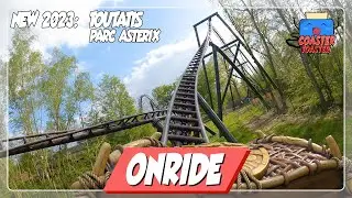 NEW 2023: Toutatis - Parc Ast&eacute;rix - Intamin - Multi-Launch Coaster | POV